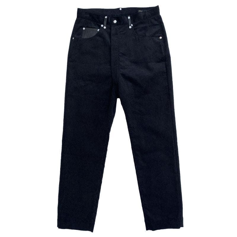 Relaxing Punky Trousers〈Black〉