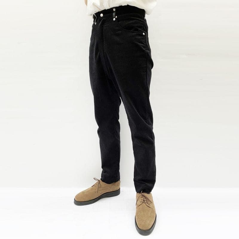 Relaxing Punky Trousers〈Black〉