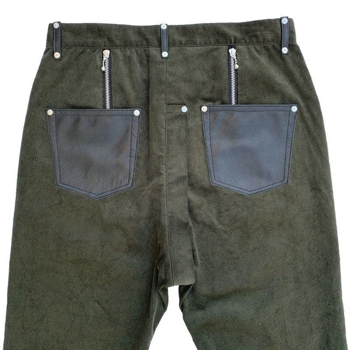 RELAXING PUNKY TROUSERS [PT423] - Deep Green