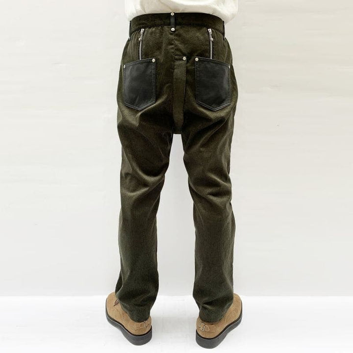 RELAXING PUNKY TROUSERS [PT423] - Deep Green
