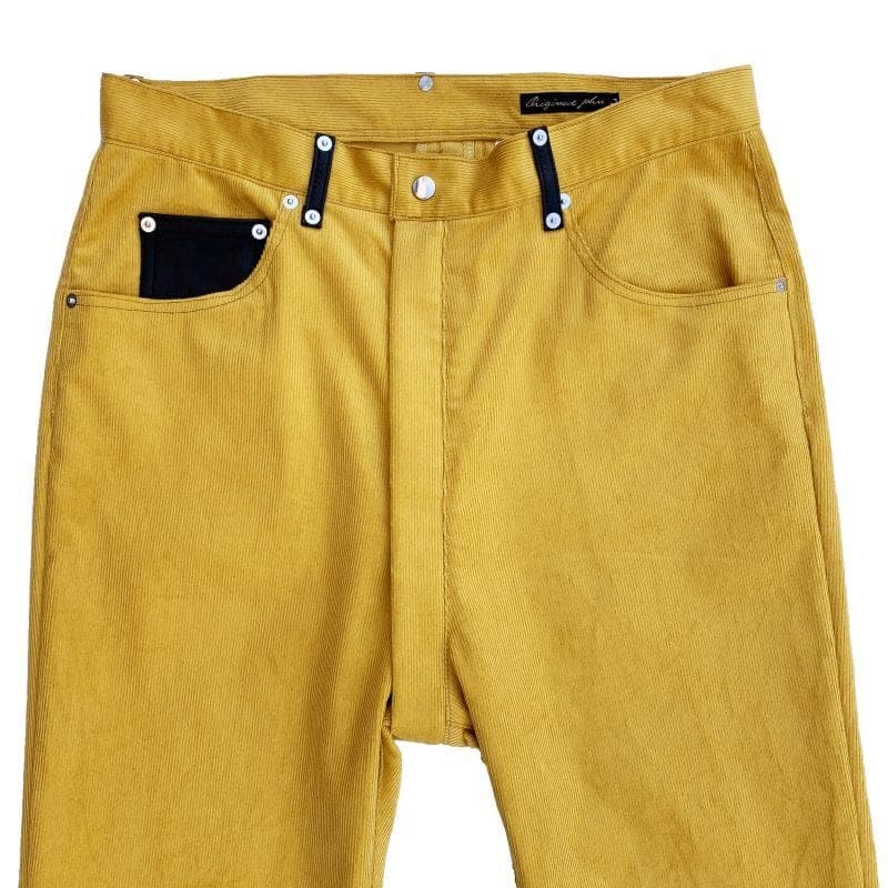 RELAXING PUNKY TROUSERS [PT423] - Mustard