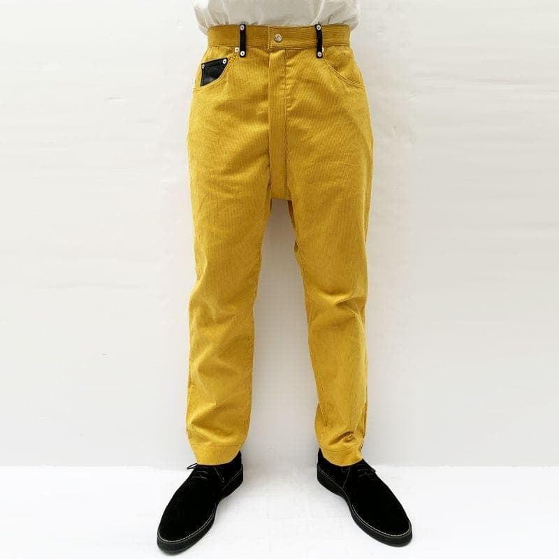 RELAXING PUNKY TROUSERS [PT423] - Mustard
