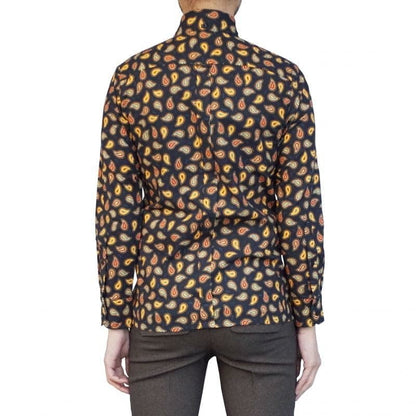 Retro B.D. Paisley〈Dark Navy〉