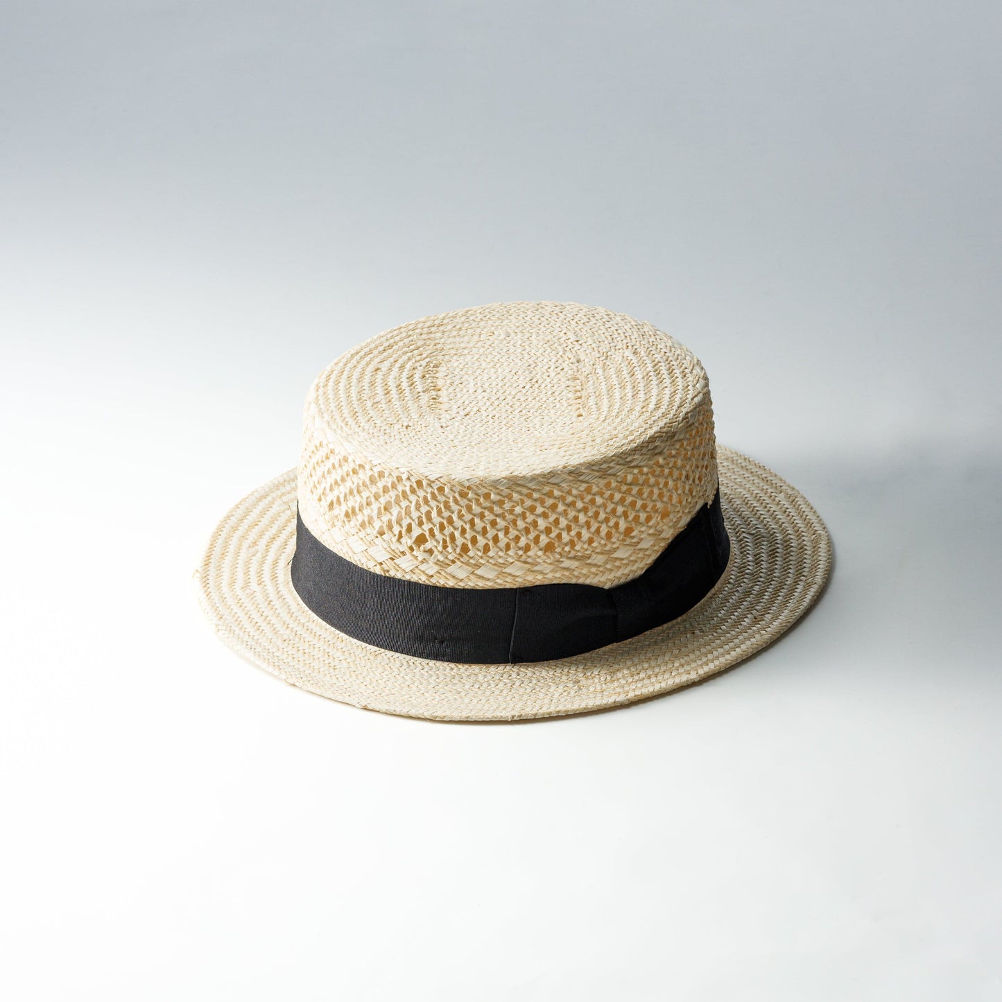 Jute Boater Hat