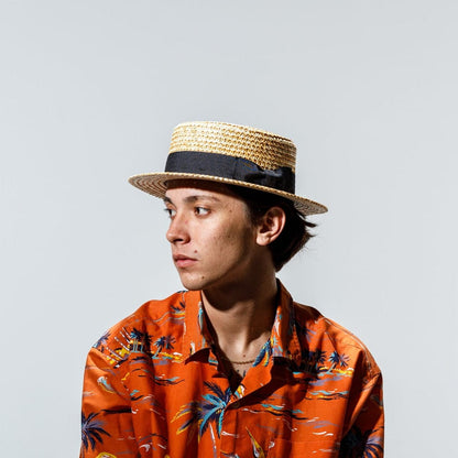 Onimugi Boater Hat