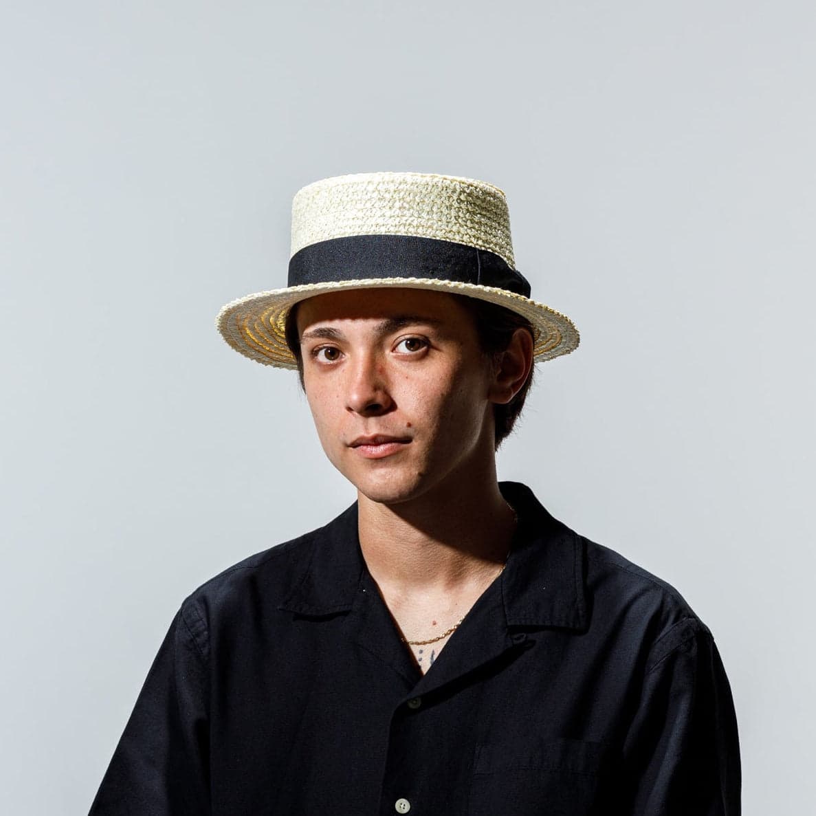 Onimugi Boater Hat