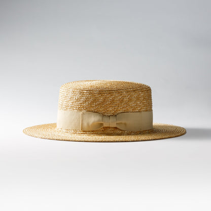 Straw Boater Hat