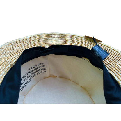 Straw Boater Hat