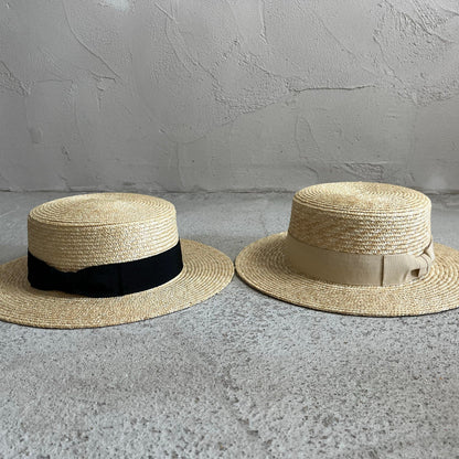 Straw Boater Hat