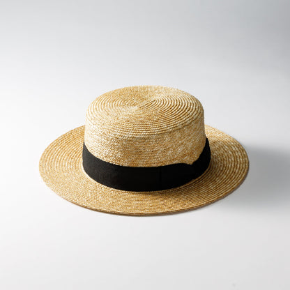 Straw Boater Hat
