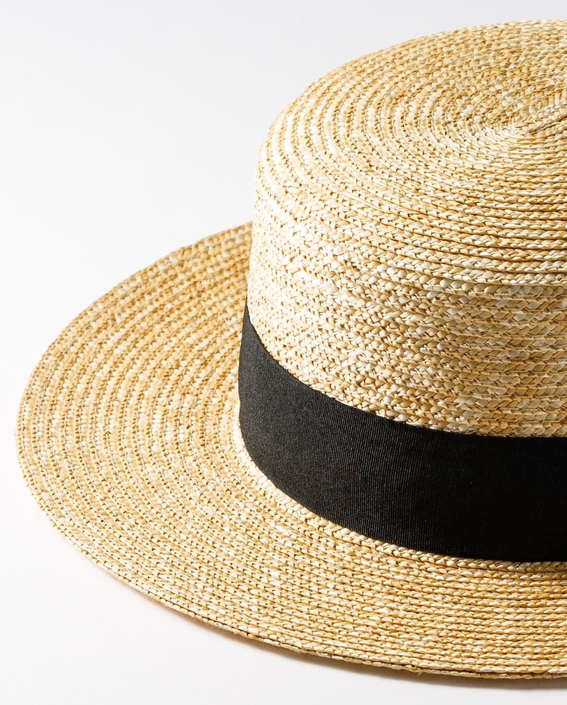 Straw Boater Hat
