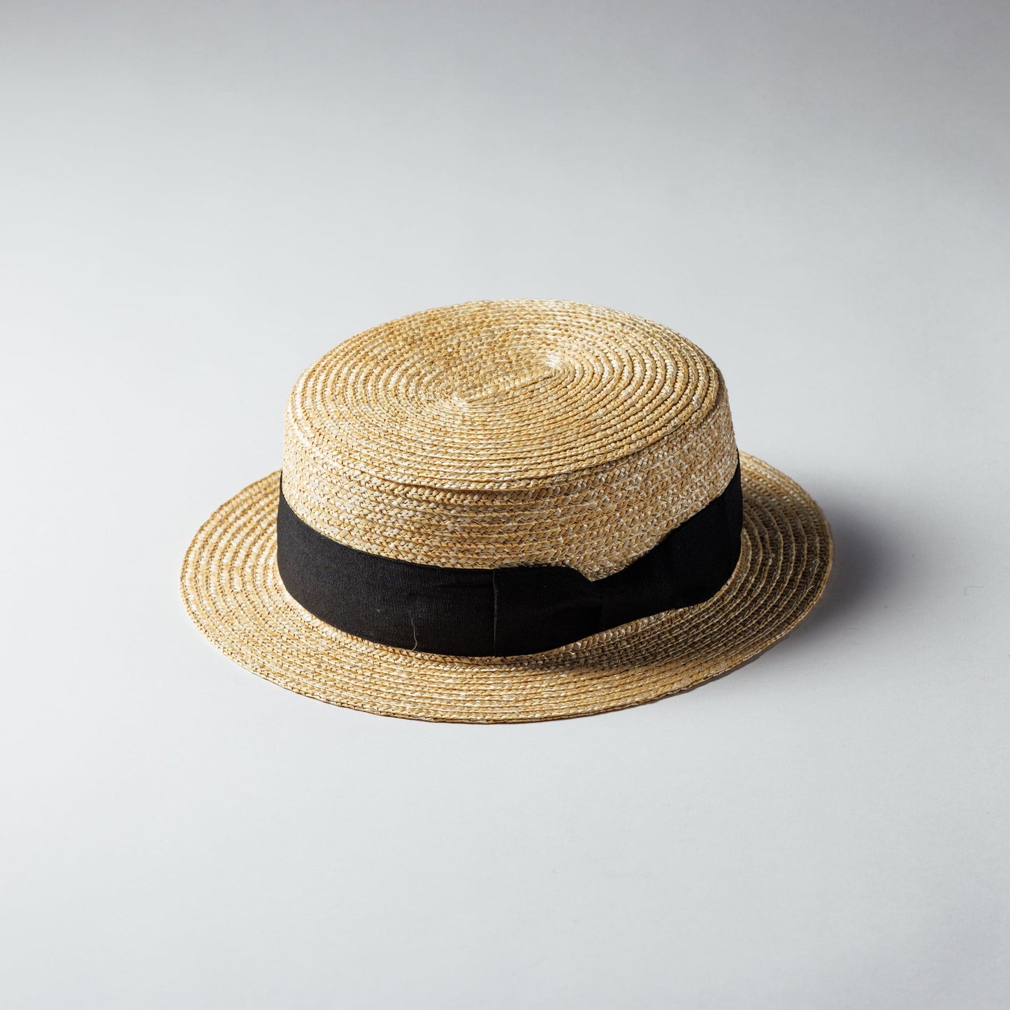 Straw Boater Hat Short