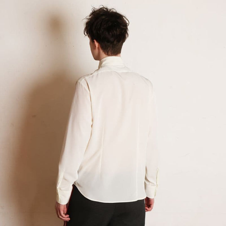 RIBBON-TIE DRESS SHIRTS [SH512]