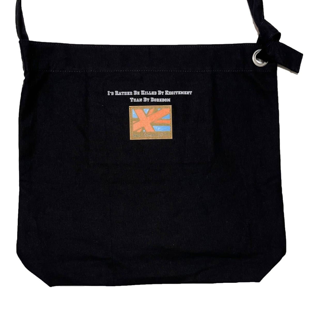Ring Shoulder Bag〈Black〉