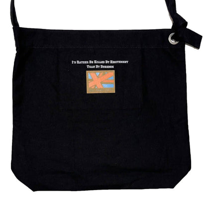 Ring Shoulder Bag〈Black〉