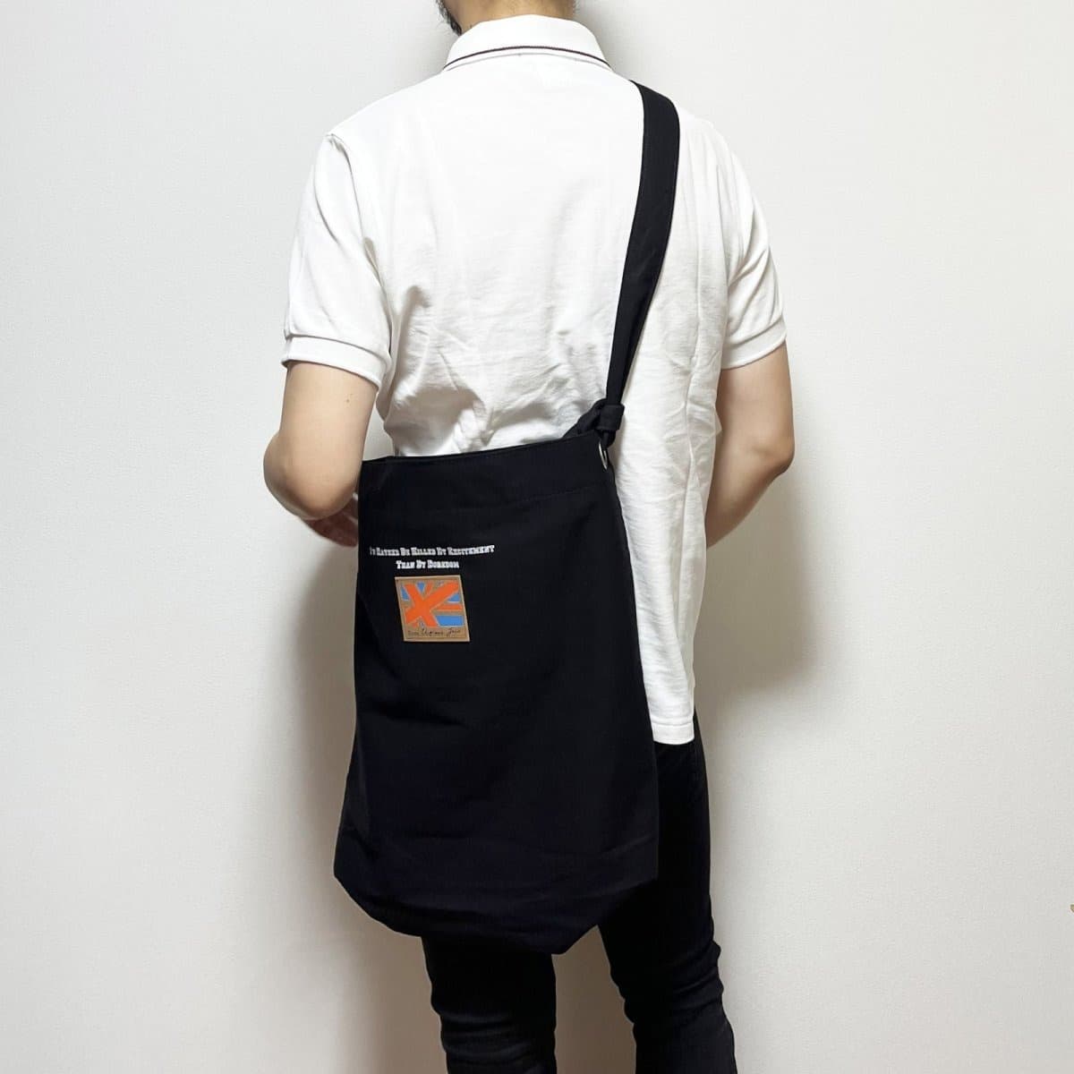 Ring Shoulder Bag〈Black〉