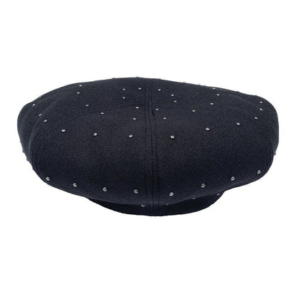 ROOTS ROCKER BERET with DOME STUDS
