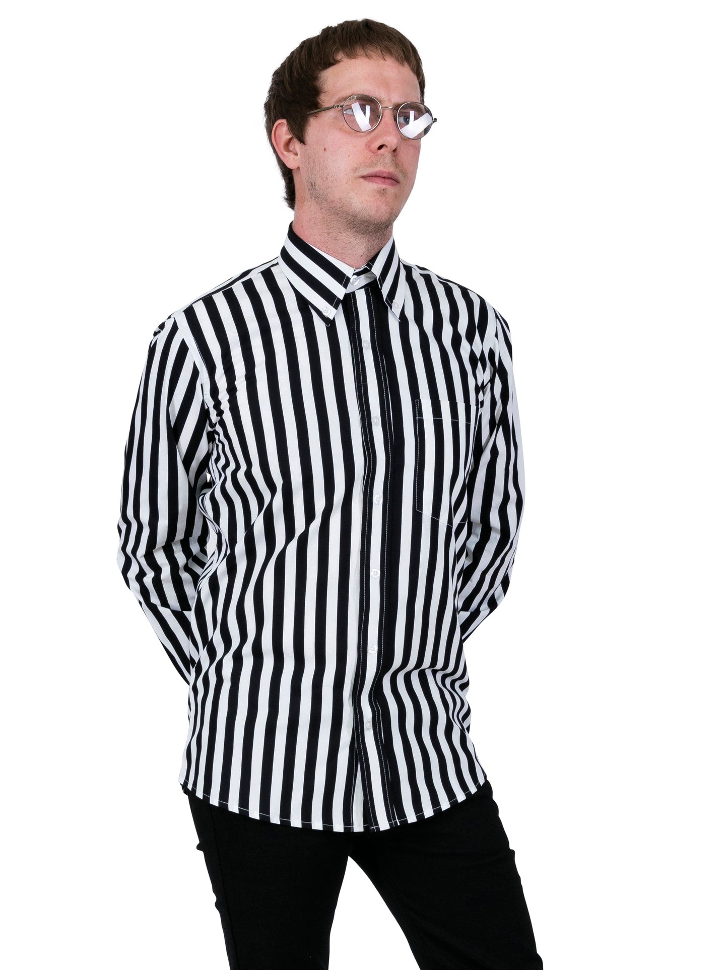 Relco Candy Stripe B.D. Shirts L/S