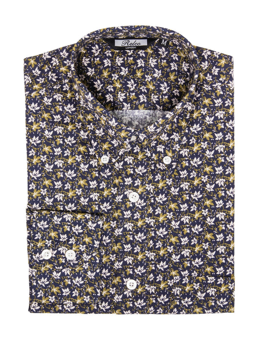 Relco Floral B.D. Shirt L/S [FLORAL-11]