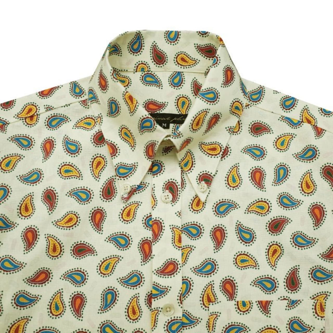 Retro B.D. Paisley〈Ivory〉