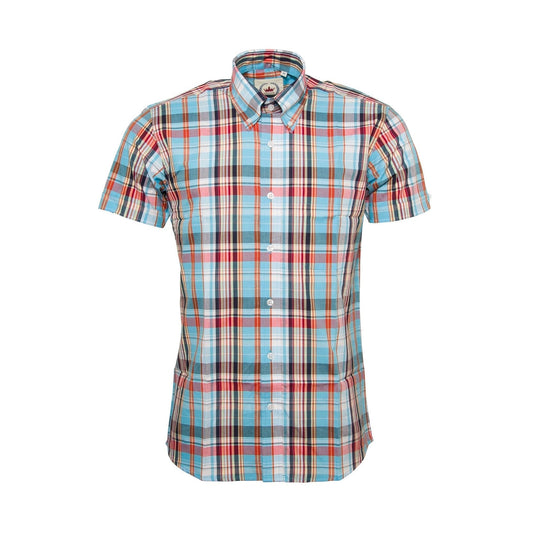 Relco Sky Blue Check S/S [STCK-32]