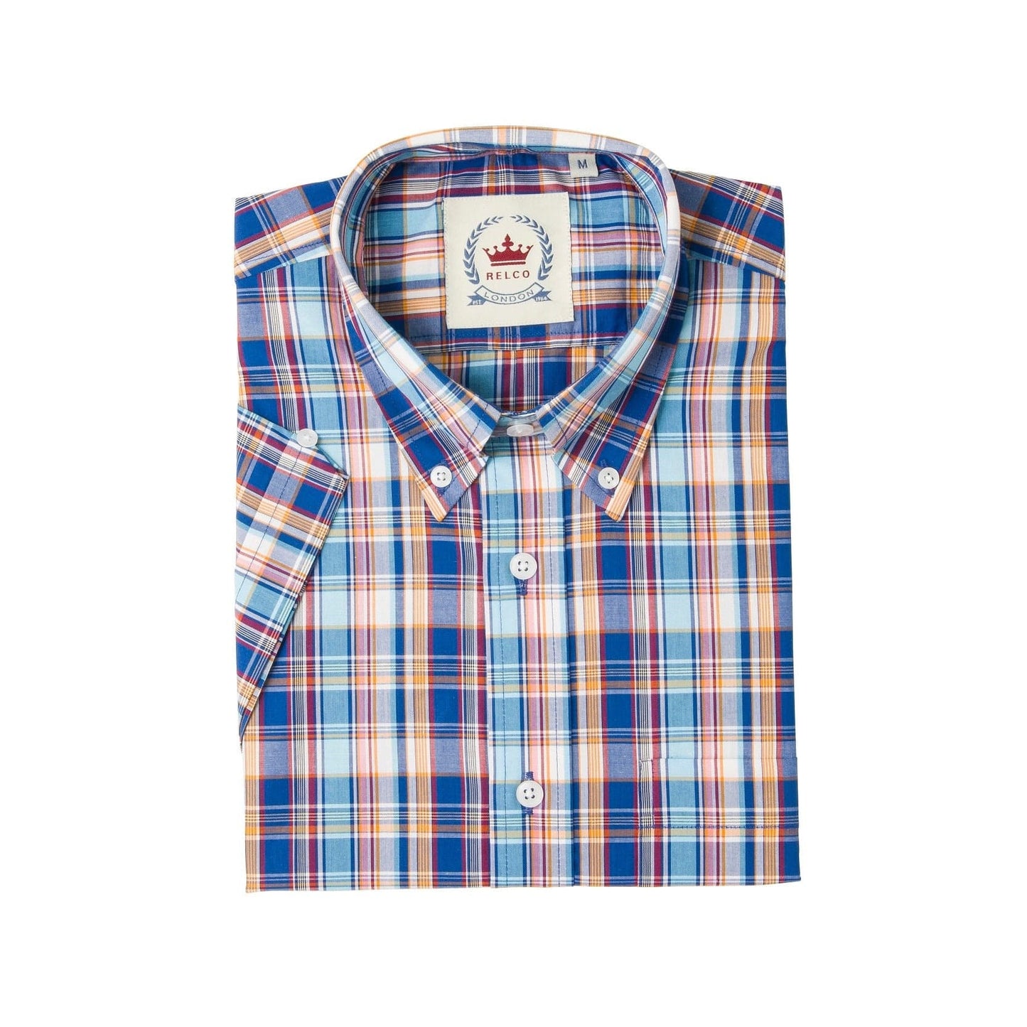 Relco Blue Check S/S [STCK-29]