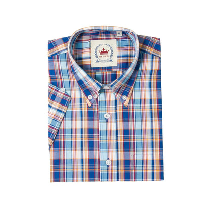 Relco Blue Check S/S [STCK-29]