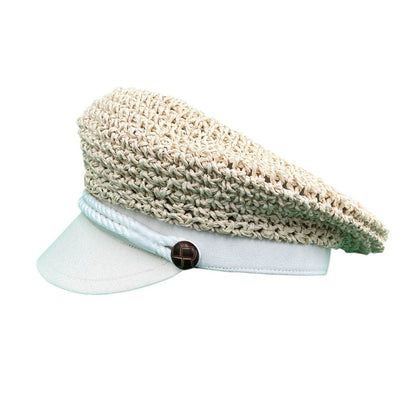 【6月発売予定】Straw Marine Cap