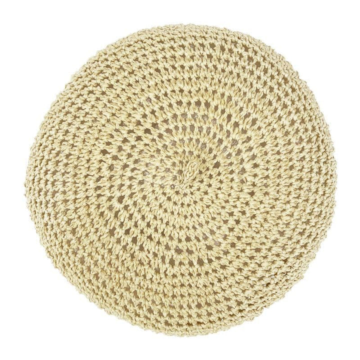 STRAW BERET [HT501] - Natural