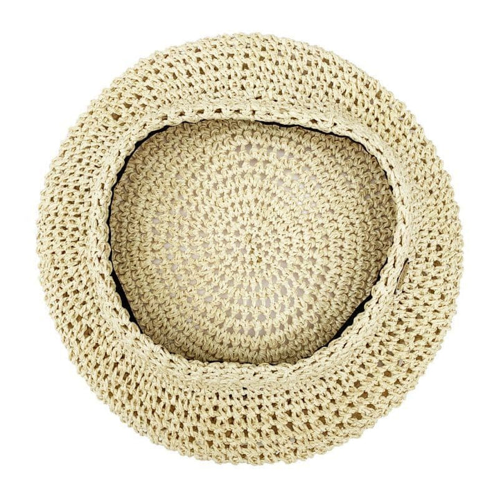 STRAW BERET [HT501] - Natural