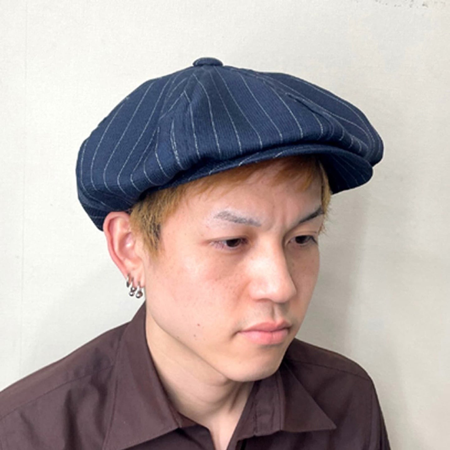 【6月発売予定】Stripe Mesh British Casquette