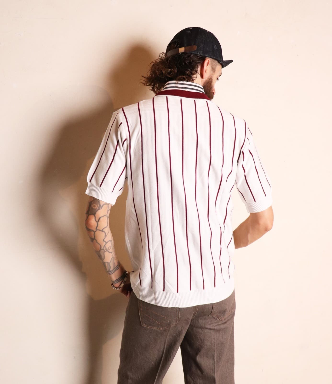 【4月入荷予定】S/S Stripe Cardigan