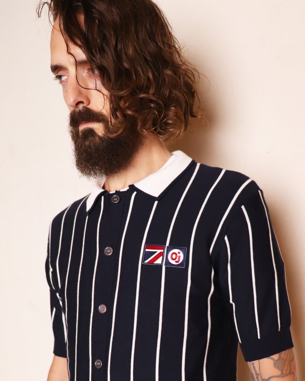 【4月入荷予定】S/S Stripe Cardigan