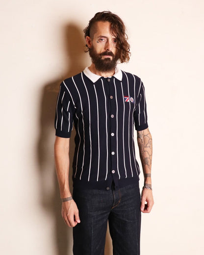 【4月入荷予定】S/S Stripe Cardigan