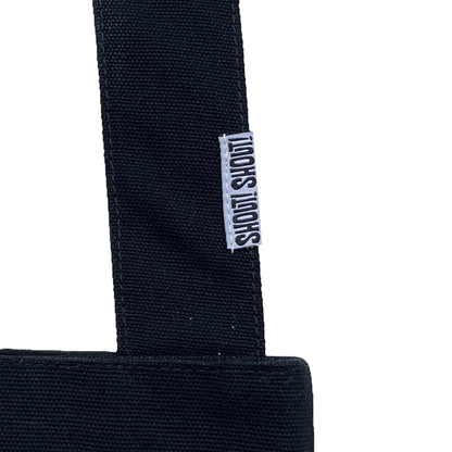 SHOUT! SHOUT! Shoulder Tote Bag〈Black〉