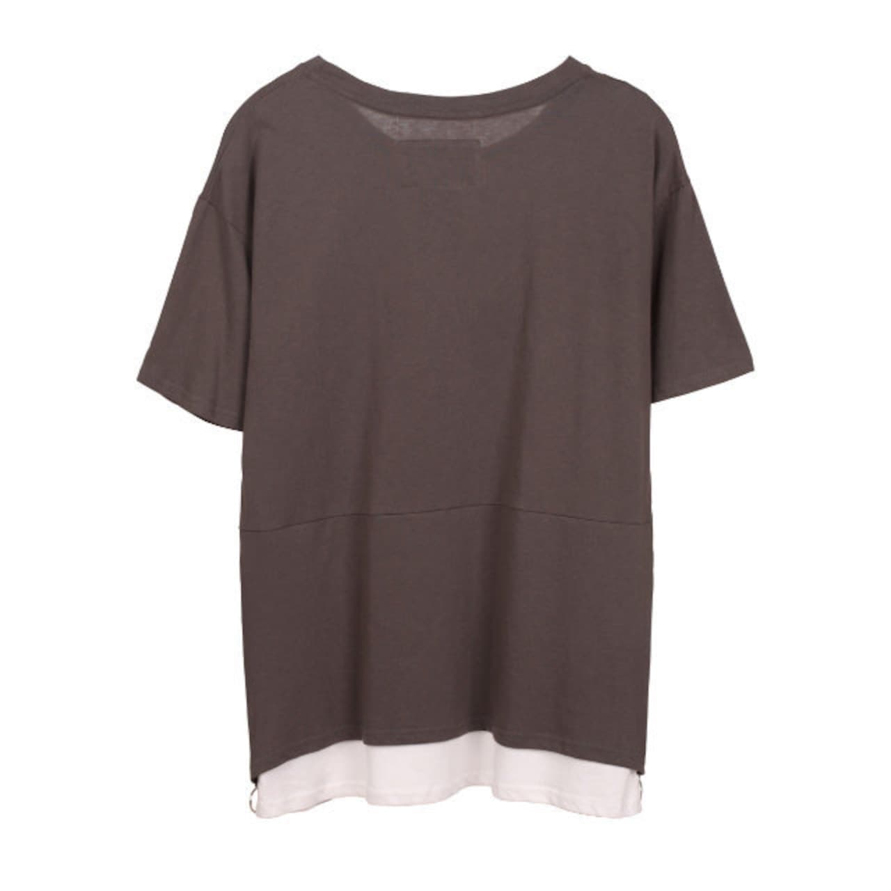 Side Zip Layer Tee