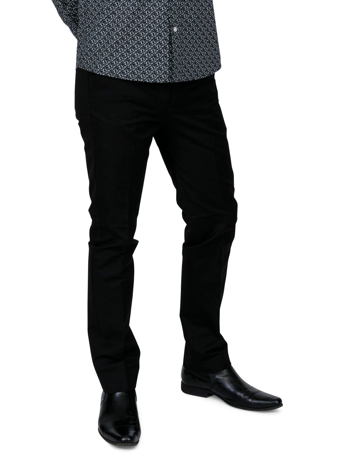 Sta Prest Trousers〈Black〉