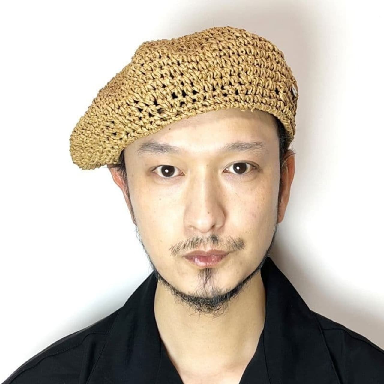 Straw Beret〈Brown〉