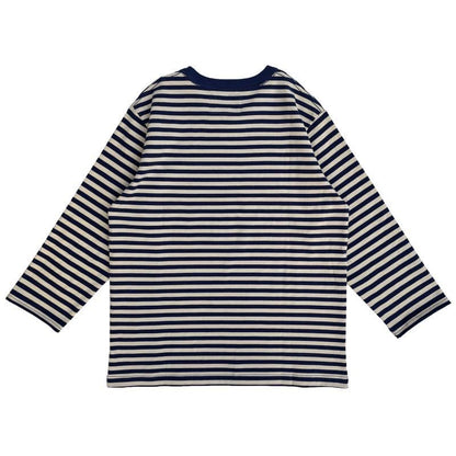 Stripe Basque Shirts〈Ivory×Blue〉