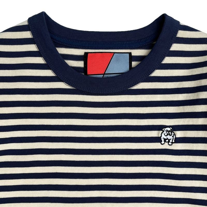 Stripe Basque Shirts〈Ivory×Blue〉