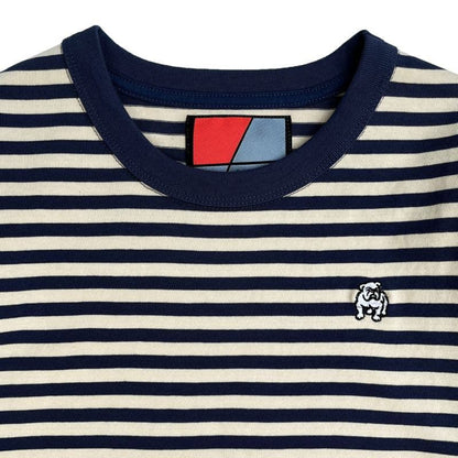 Stripe Basque Shirts〈Ivory×Blue〉