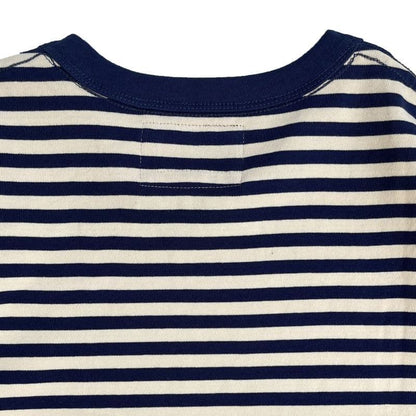 Stripe Basque Shirts〈Ivory×Blue〉