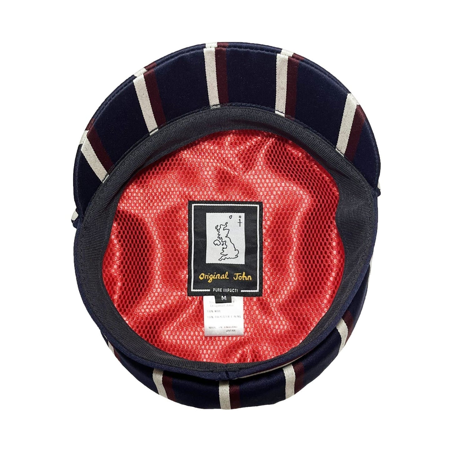 Stripe Liverpool Hat〈Navy〉