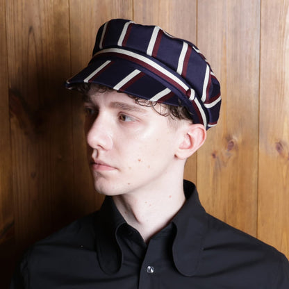 Stripe Liverpool Hat〈Navy〉