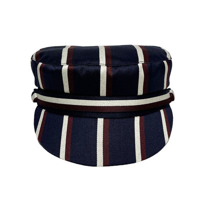 Stripe Liverpool Hat〈Navy〉