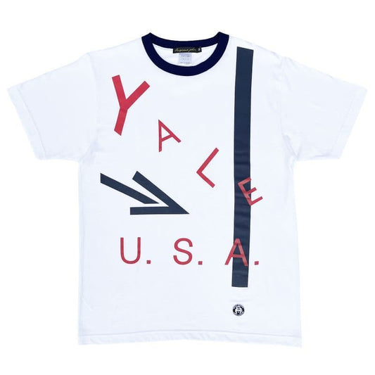 T-YALE〈D.Navy×White〉