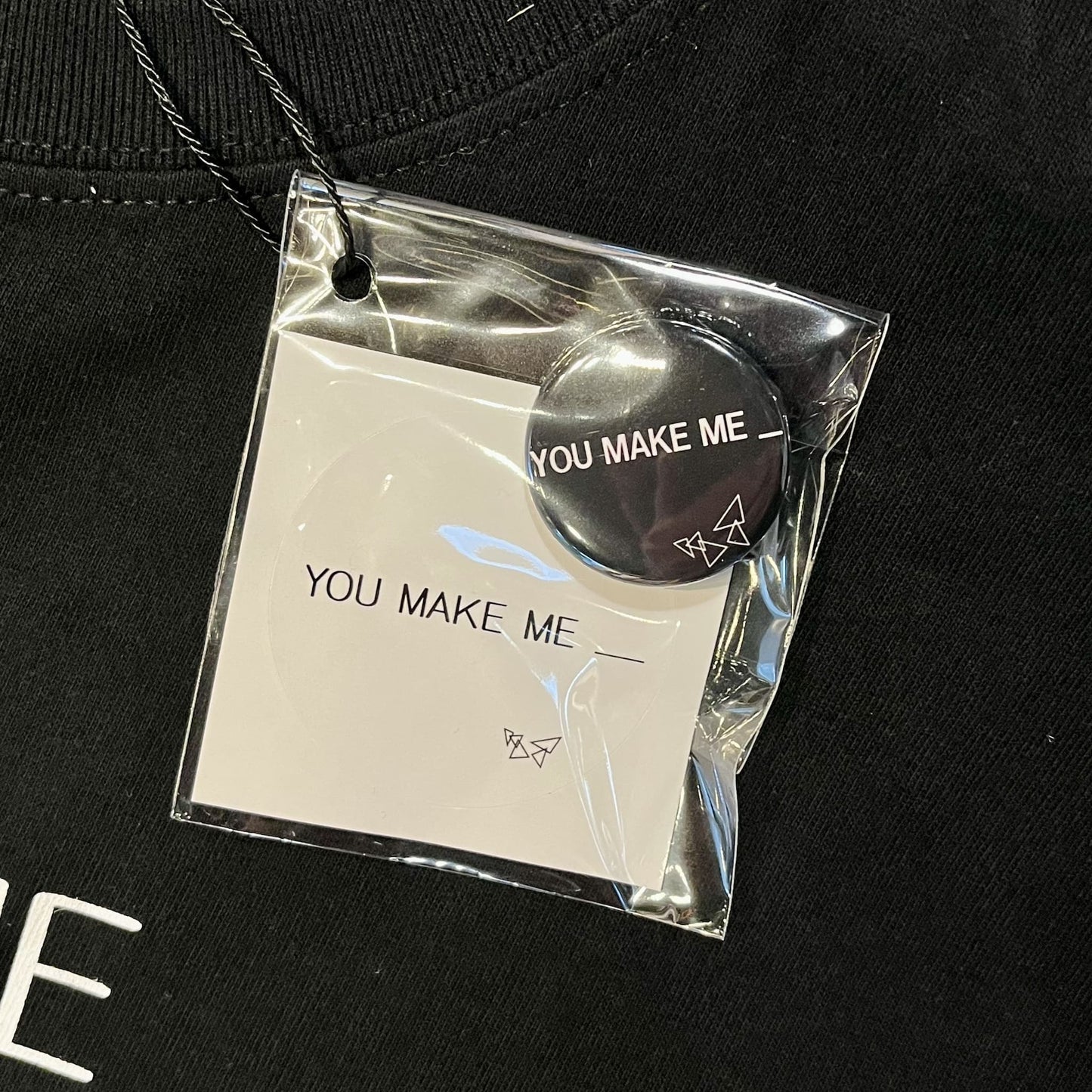 You Make Me ___ L/S〈White〉