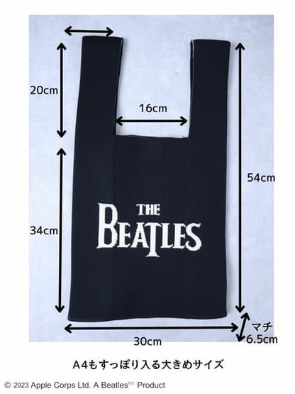 "THE BEATLES" Knit Marche Bag