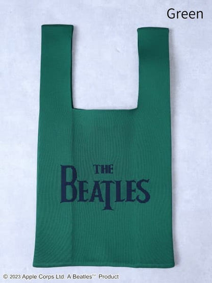 "THE BEATLES" Knit Marche Bag