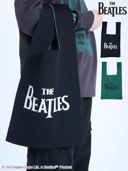 "THE BEATLES" Knit Marche Bag